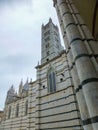 Cathedral of Siena, historical city of Tuscany, Italy.