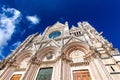 Cathedral of Siena, Tuscany. Exterior view of Duomo