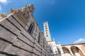 Cathedral of Siena, Tuscany. Exterior view of Duomo