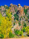 Cathedral Spires at Gold Camp - Snadstone, Limestone and Aspens Rock Formations