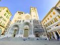 Cathedral square, Genova, Italy