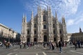 Cathedral square of Milan