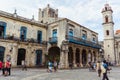 Cathedral Square in old city of Havana