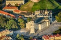 Cathedral square in Vilnius, Lithuania Royalty Free Stock Photo