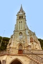 Cathedral of St. Florin in Vaduz, Liechtenstein. Royalty Free Stock Photo