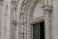 Details of the Cathedral of St Jacob at Sibenik Old Town, Croatia, Europe Royalty Free Stock Photo