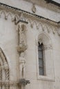 Details of the Cathedral of St Jacob at Sibenik Old Town, Croatia, Europe Royalty Free Stock Photo