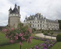 Castles of Loire in France. Royalty Free Stock Photo