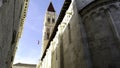 The Cathedral of St. Lawrence in historic city of Trogir, Croatia Royalty Free Stock Photo