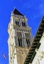 Cathedral of St. Lawrence in historic city of Trogir, Croatia Royalty Free Stock Photo
