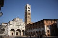 Cathedral of St Martin in Lucca (Tuscany, Italy) Royalty Free Stock Photo