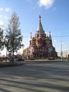 Cathedral Of St. Michael The Archangel Izhevsk Royalty Free Stock Photo