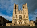 Cathedral of St. Michael and St. Gudula in Brussels, Belgium Royalty Free Stock Photo