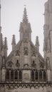 Cathedral of St. Michael and Gudule in cloudy weather