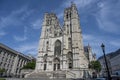 The Cathedral of St. Michael and St. Gudula Royalty Free Stock Photo