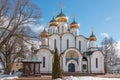 DCathedral Of St. Nicholas in Nikolsky monastery, Pereslavl-Zalessky, Yaroslavl region, Russia Royalty Free Stock Photo