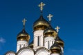 The Nikolsky Women`s Monastery in Pereslavl Zalessky in the Yaroslavl Region in Russia Royalty Free Stock Photo