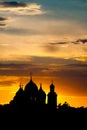 The Cathedral of St. Sophia in Veliky Novgorod Royalty Free Stock Photo