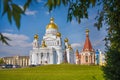 St. Theodore Ushakov in Saransk Royalty Free Stock Photo