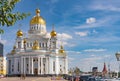 St. Theodore Ushakov in Saransk Royalty Free Stock Photo