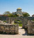 Cathedral of St.Vladimir. Chersonesus Royalty Free Stock Photo