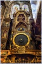 Astronomical Clock in Strasbourg Cathedral Royalty Free Stock Photo