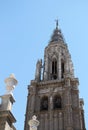 Cathedral of toledo, the main tower Royalty Free Stock Photo