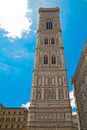 Cathedral tower of Florence Royalty Free Stock Photo