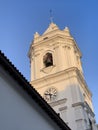 Cathedral tower, old quarter, Panama city