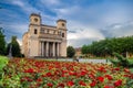 The cathedral in Vac, a small town near Budapest, in Hungary Royalty Free Stock Photo