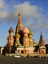 Cathedral of Vasily the Blessed, Moscow, Russia Royalty Free Stock Photo