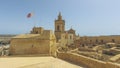 Cathedral in Victoria, Capital of Gozo Malta