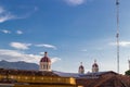 Cathedral view from granada, Nicaragua Royalty Free Stock Photo