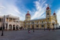 Cathedral view from granada, Nicaragua Royalty Free Stock Photo