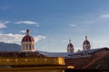 Cathedral view from granada, Nicaragua Royalty Free Stock Photo