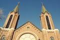 Cathedral in Wausau Royalty Free Stock Photo