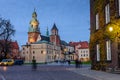 The Cathedral in Wawel castle Royalty Free Stock Photo