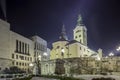 Cathedral in Zilina city center, Slovakia