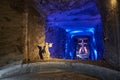 Cathedral of Zipaquira, built into an underground salt mine Royalty Free Stock Photo