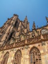 Cathedrale Notre-Dame or Cathedral of Our Lady of Strasbourg Royalty Free Stock Photo