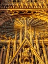 Cathedrale Notre-Dame or Cathedral of Our Lady of Strasbourg Royalty Free Stock Photo