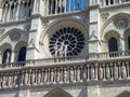 Cathedrale Notre Dame de Paris cite - catholic dome Royalty Free Stock Photo