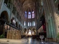 Cathedrale Notre Dame de Paris cite - catholic dome Royalty Free Stock Photo