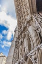 Cathedrale Notre Dame de Paris Royalty Free Stock Photo