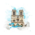 Cathedrale Notre Dame de Paris.