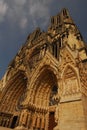 cathedrale notre dame reims Royalty Free Stock Photo