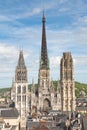 Cathedrale of Rouen - France Royalty Free Stock Photo