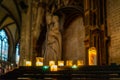 Cathedrale Saint Andre interior in Bordeaux, France