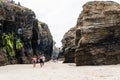 Cathedrals beach Aguas Santas, ribadeo, lugo, Galicia