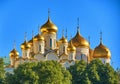 Cathedrals in the Kremlin Royalty Free Stock Photo